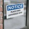 Signmission Place Used Antifreeze Here, 5 in W x Rectangle, Vinyl Decal OS-2PACK-NS-D-35-L-17312 - alternate 2